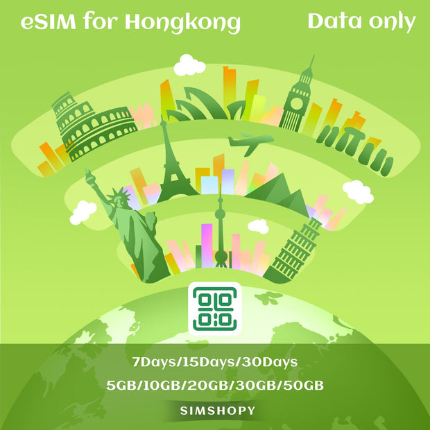 eSIM HONG KONG