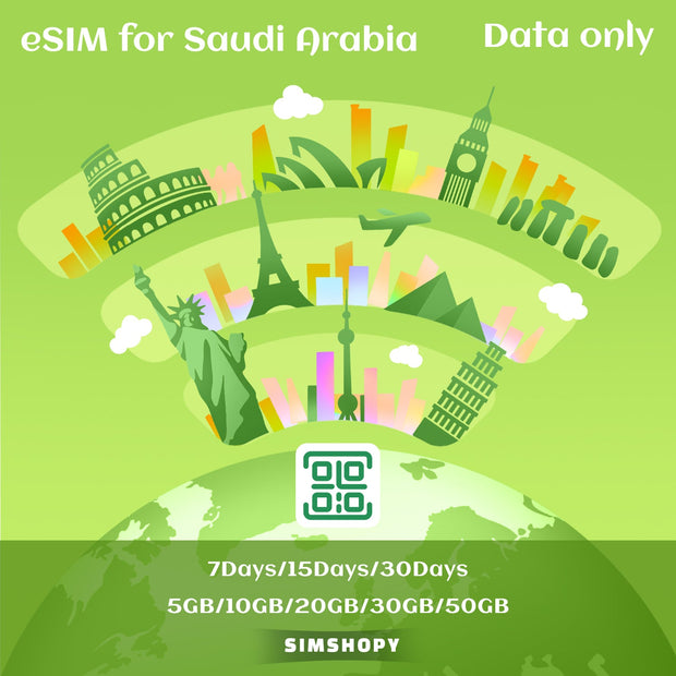 eSIM Saudi Arabia