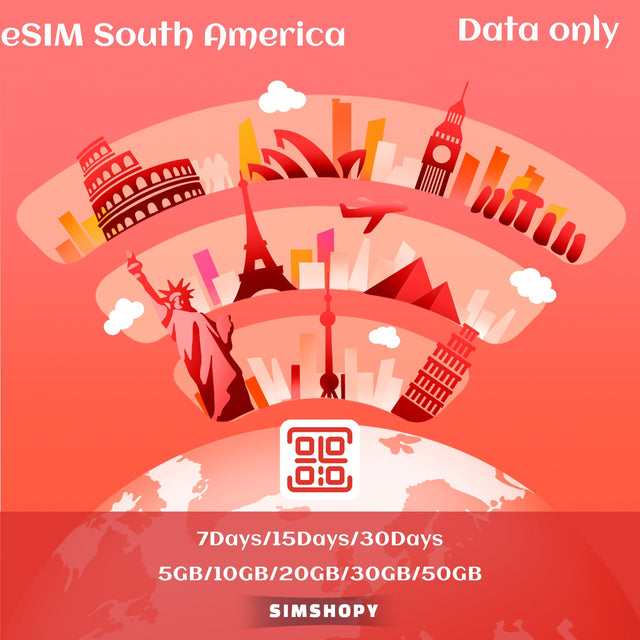 eSIM South America